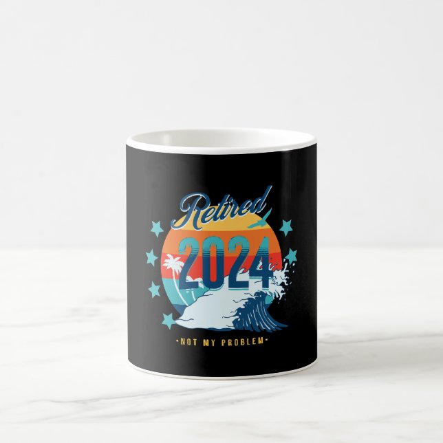 Mug Officiellement à la retraite 2024 (Centre)
