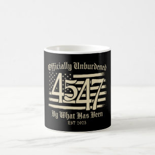 Mug Officiellement Délivré de ce qui a été Trump 45 47
