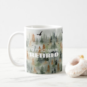 Mug Officiellement Retraité De La Forêt Misty