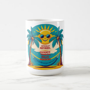 Mug Officiellement Retraité Drôle Retraite