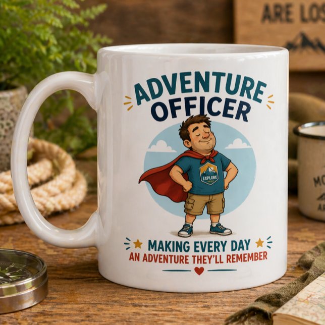 Mug Officier d'aventure  (Créateur téléchargé)