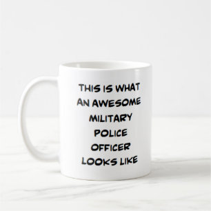 Mug officier de police militaire, génial