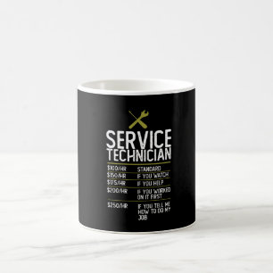 Mug Offre-cadeau de technicien de service