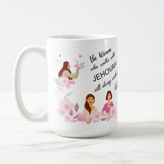 Mug Offre cadeau JW Sister personnalisée (Gauche)