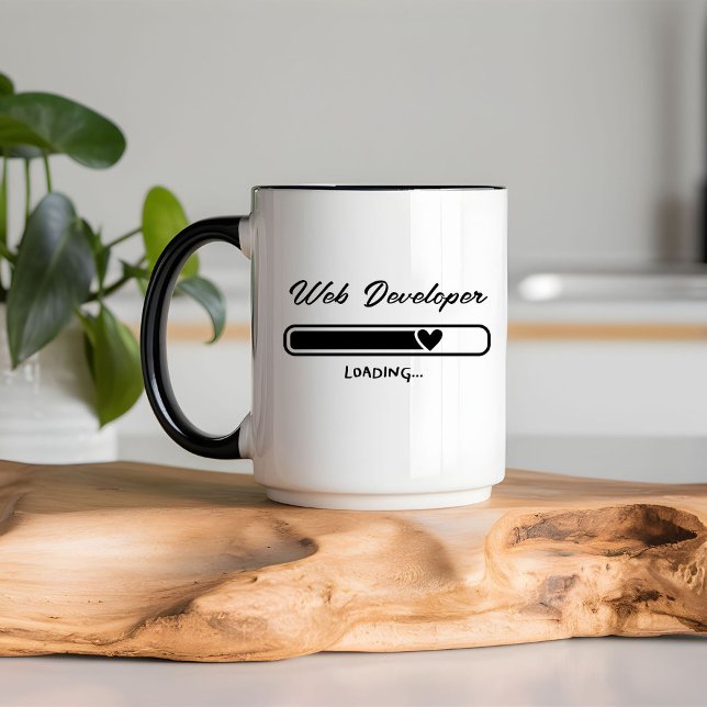 Mug Offres de diplôme de développeur Web personnalisé (Créateur téléchargé)