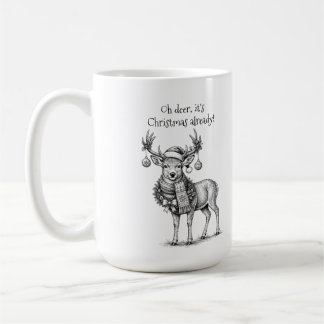 Mug Oh Cerf, c'est déjà Noël
