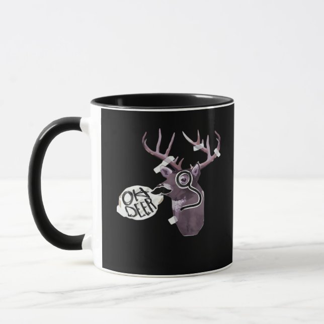Mug Oh Deer Creative Signature Design (Gauche)