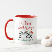 Oh Deer Quel An Drôle 2022 Rouleaux Papier Toilett