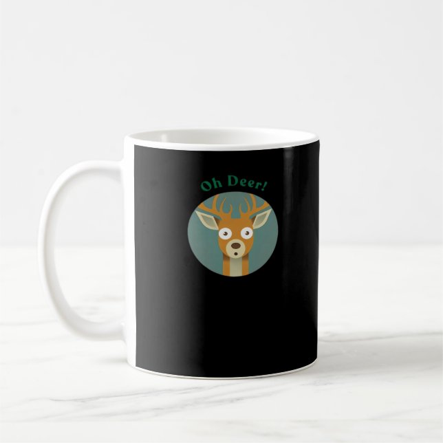 Mug Oh Deer Style Créatif (Gauche)