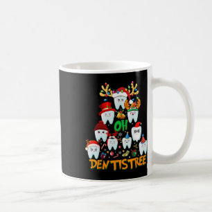 Mug Oh Dentistree Fun Christmas Tree Dental Hygiène De