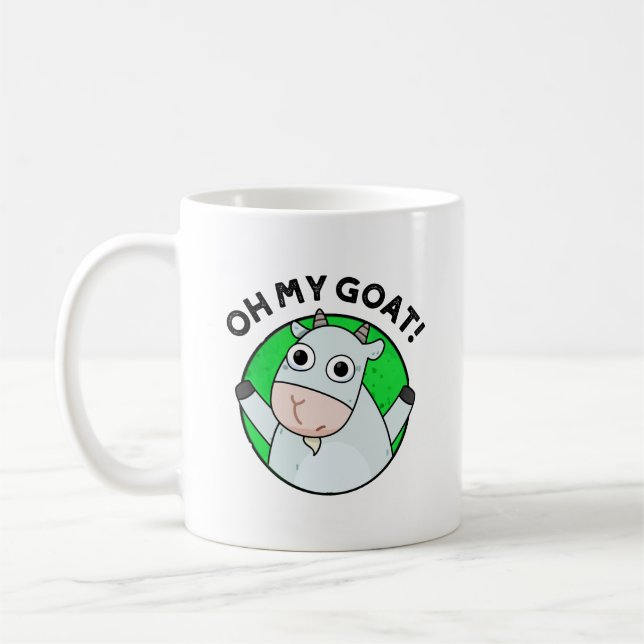 Mug Oh Mon Chèvre Drôle Animal Pun (Gauche)