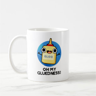Mug Oh My Gluiness Funky Super Glue Pun