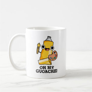 Mug Oh My Guoache Funny Artiste Peinture Pun