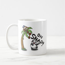 Mug Oh panda et singe instantanés