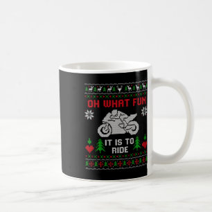 Mug Oh Quel Amusant C'Est De Circuler Motocyclette Lai