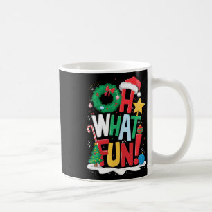 Mug Oh Quel Noël Amusant Avec La Serrure Et L'Arbre