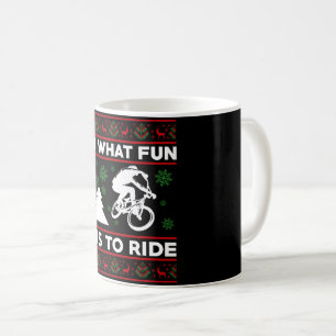 Mug Oh Quelle Joie De Faire Du Vélo Noël