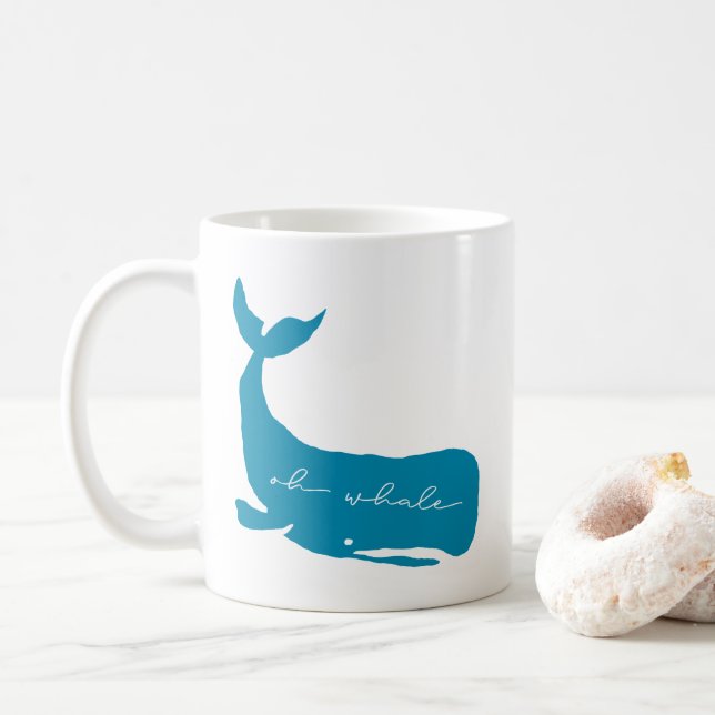 Mug Oh Whale (Avec donut)