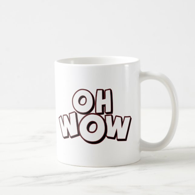 Mug Oh wow (Droite)