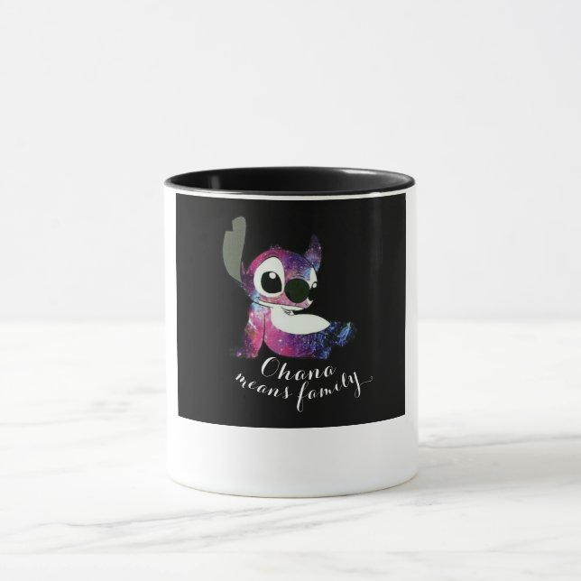 Mug Ohana signifie famille (Centre)
