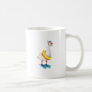 Mug Oie blanche en snorkeling