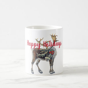 Mug Oie de Noël avec un accueil personnalisé