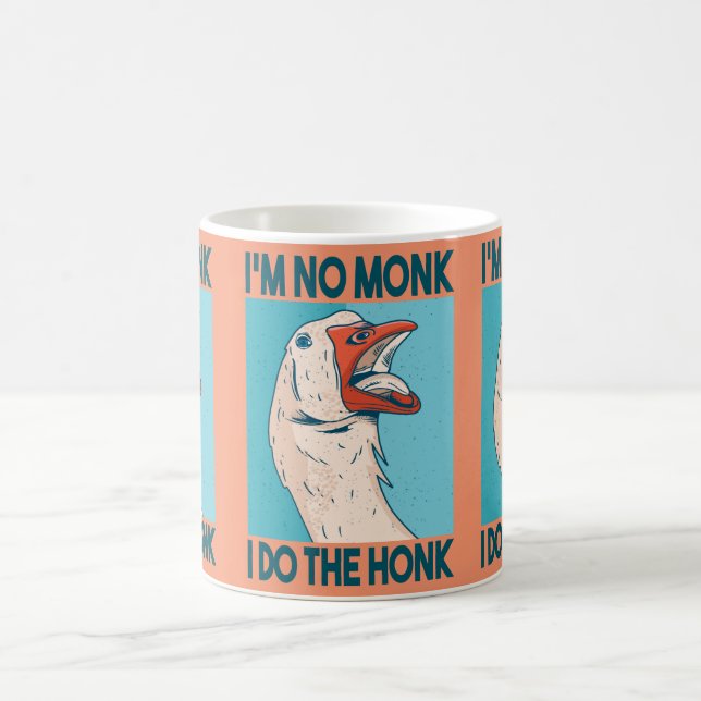 Mug Oie Drôle qui Klaxonne Oiseau (Centre)