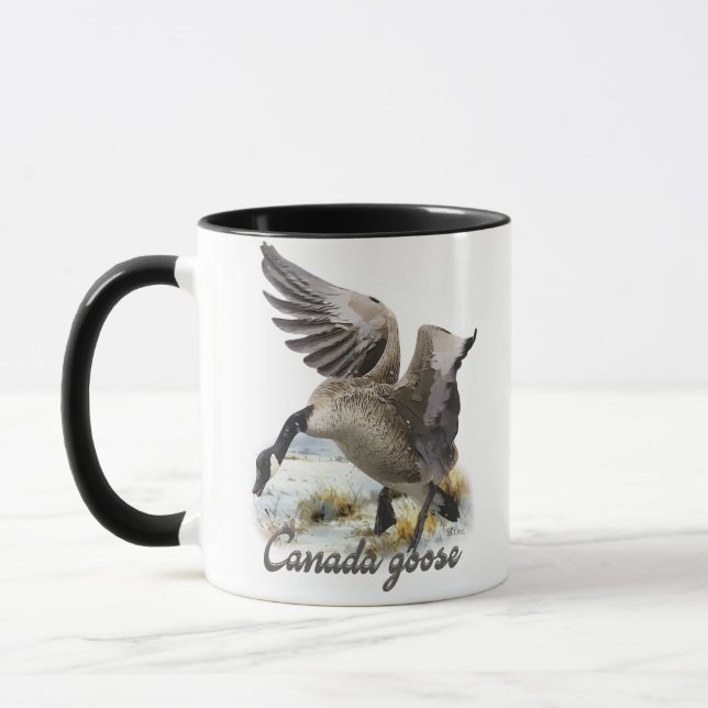 Mug Oie du Canada, Art (Gauche)