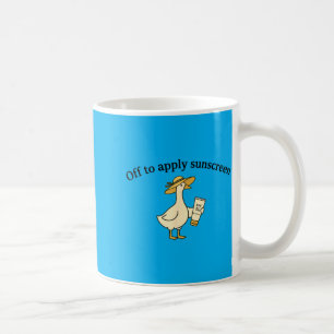 Mug Oie pour appliquer la crème solaire Vacances d'été