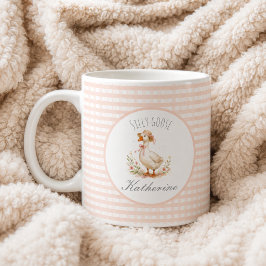 Mug Oie Ridicule Élégante Rose Fille Nom Personnalisé