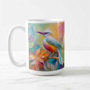 Mug Oiseau à poitrine rouge à bec rose