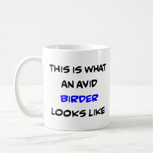 Mug oiseau, avide