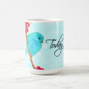 Mug Oiseau bleu - est aujourd'hui vraiment un beau