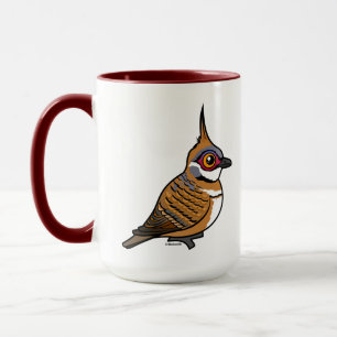 Mug Oiseau cartonné Birdorable Spinifex Pigeon