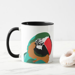 Mug Oiseau coloré par le perroquet