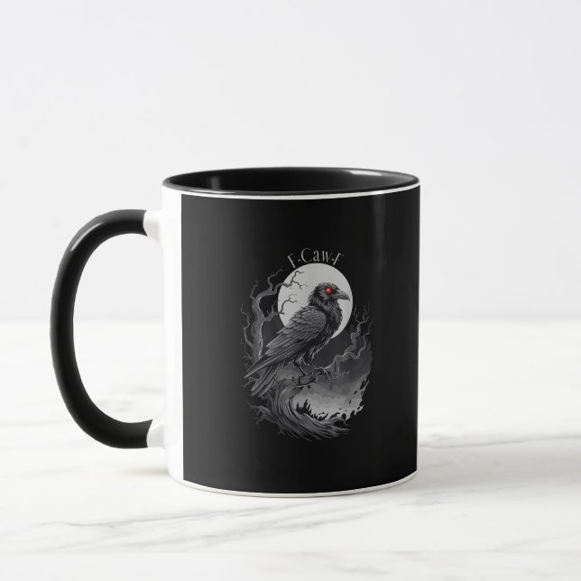 Mug Oiseau créatif F-Caw-F Art (Gauche)