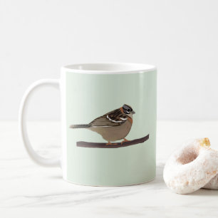 Mug Oiseau de Bruant couronné