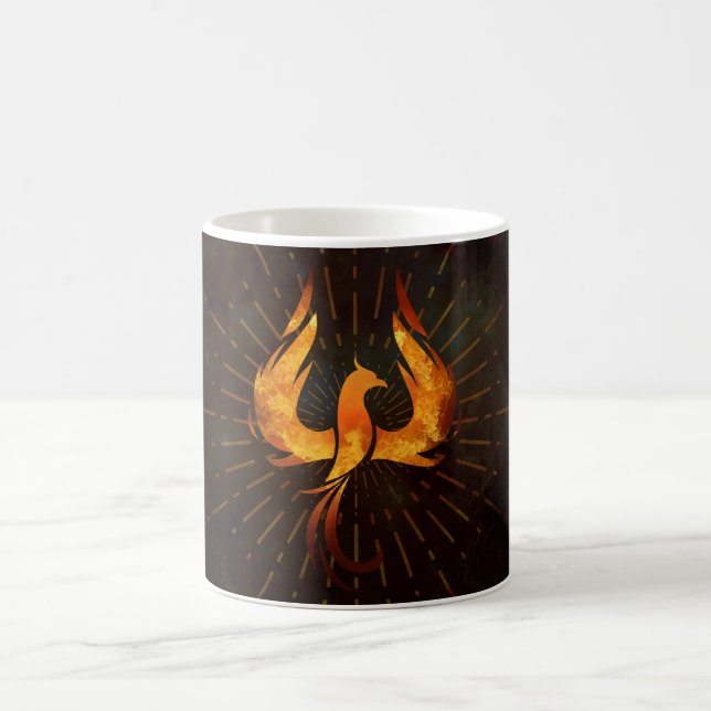 Mug Oiseau de Phoenix du feu (Centre)