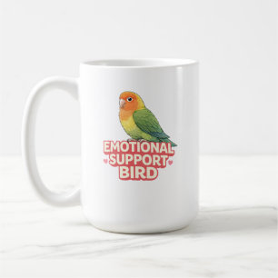 Mug Oiseau de soutien émotionnel Inséparable