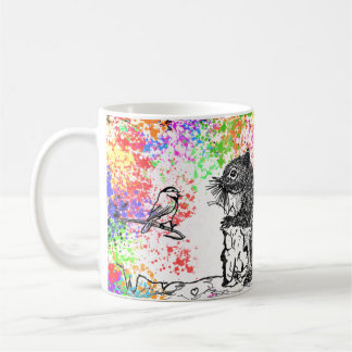 Mug Oiseau et écureuil