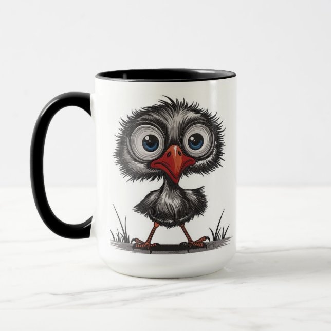 Mug Oiseau fantaisiste (Gauche)