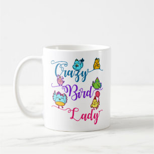 Mug Oiseau fou Lady Propriétaire Oiseau Lover Birder