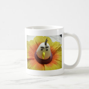 Mug Oiseau sculpté en Tournesol Imprimer