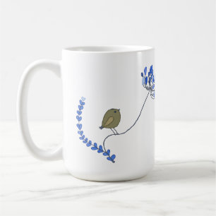 Mug Oiseau sur fleur