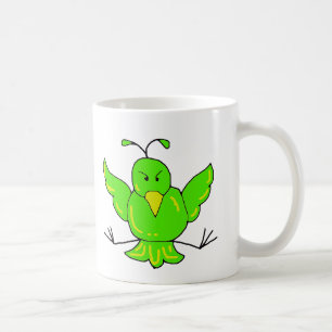 Mug oiseau vert, oiseau vert