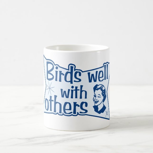 Mug Oiseaux bien avec d'autres (Centre)