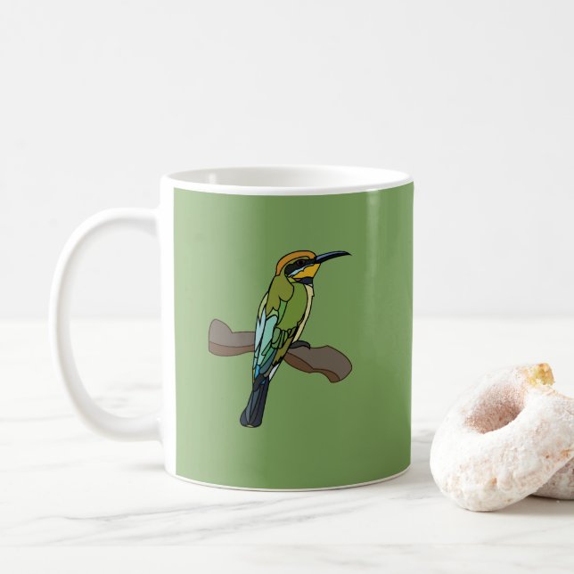 Mug Oiseaux d'abeilles Faune (Avec donut)