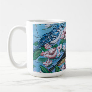 Mug Oiseaux dans la cour arrière Mignon