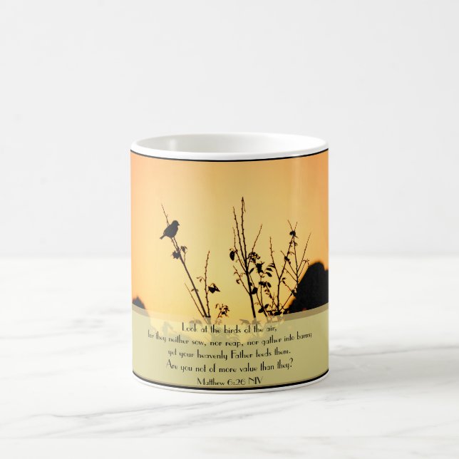 Mug Oiseaux de la boue d'air (Centre)