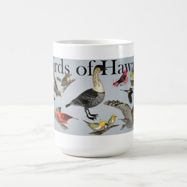 Mug Oiseaux endémiques de Hawai'i (Centre)